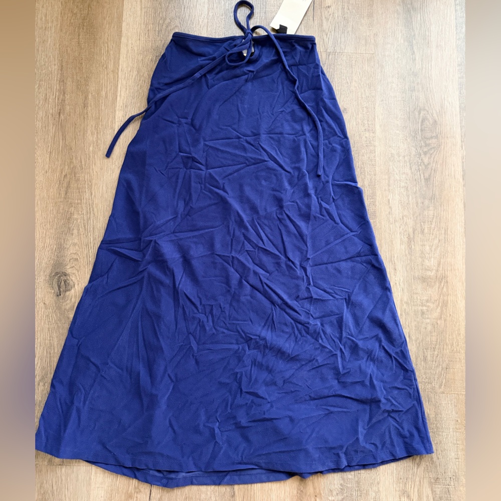 Johanna Ortiz
Planeta Oceanico recycled-fibre midi skirt
S